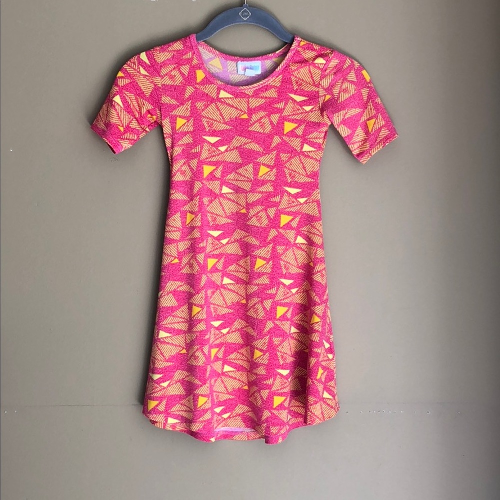 Girls triangle dress